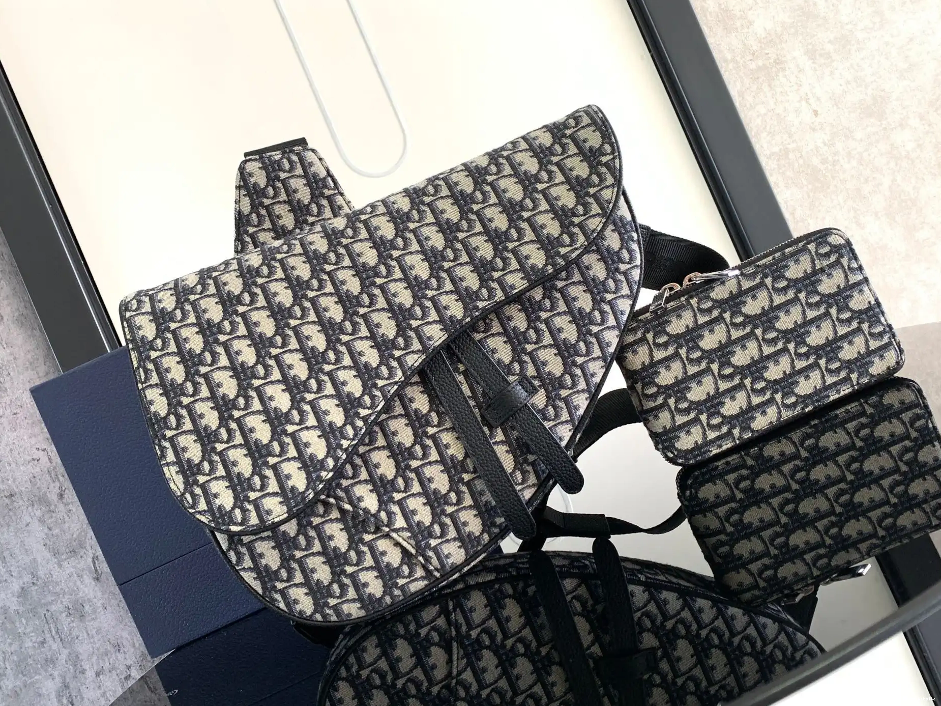 Tony Luxuries BAG WITH STRAP-34*25.5*5CM SADDLE diro 0425